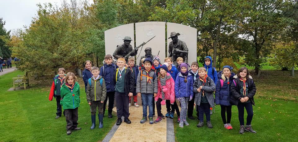 Cub visit to the National Memorial Arboretum